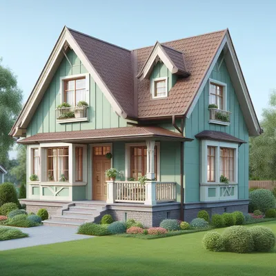 Какой выбрать цвет покраски деревянного дома. На что обращать внимание при  выборе цвета дома