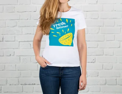 Печать на футболках - заказать нанесение надписи на футболку от 1 шт -  Москва