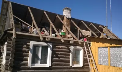 Замена крыши старого деревянного дома в Москве | Гарантия 2 года | Артель и  С