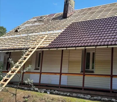 Ремонт старого деревянного дома: реставрация, восстановление, крыша, окна,  двери