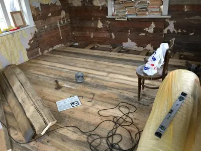 Ремонт старого деревянного дома: своими руками | Реставрация дачного дома |  Фото