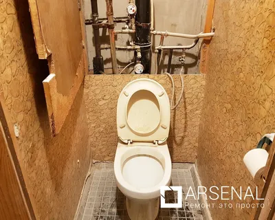 Косметический ремонт санузла (ванны и туалета) в Москве