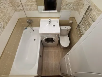 Ремонт ванной комнаты в хрущевке 180 х 150
