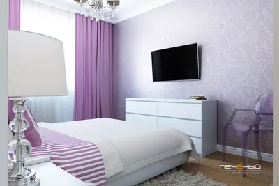 Дизайн интерьера спальни в панельном доме П-44, в трехкомнатной квартире.  Современный стиль, стиль… | Интерьеры спальни, Роскошные спальни, Маленькие  уютные спальни