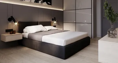 Дизайн интерьера спальни Киев, стоимость за м2 на 2024 - BORISSTUDIO