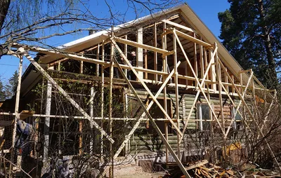 Ремонт деревянного дома - виды ремонта, стоимость работ