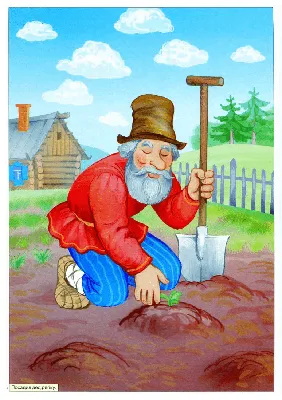 Сказка Репка с картинками для детей читать онлайн или скачать бесплатно из  коллекции русских народных сказок ~ Skazki.land