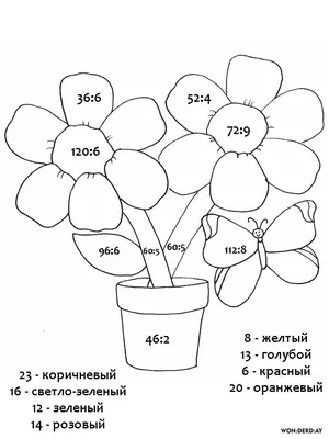 Раскраски Раскраска Реши примеры и раскрась короля , Раскраски .