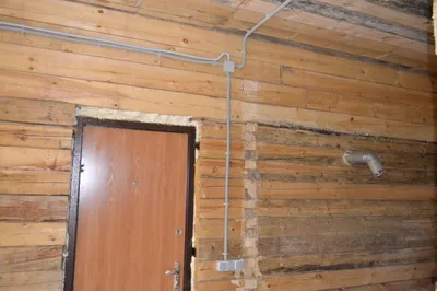 Ретро проводка в деревянном доме | Electro Decor