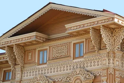 Резной деревянный декор домов - какой бывает | Вологодский Домостроительный  комбинат