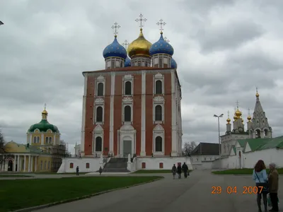 Спасо–Преображенский монастырь, Рязань (Рязань, город), фотография. общий  вид в ландшафте