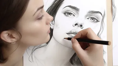 Как нарисовать лицо девушки поэтапно карандашом для начинающих
