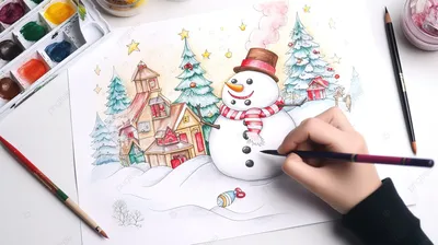 Школьники Тверской области могут нарисовать коллекционные новогодние  открытки