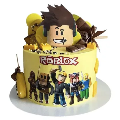 Торт Мания Вафельная картинка Roblox роблокс