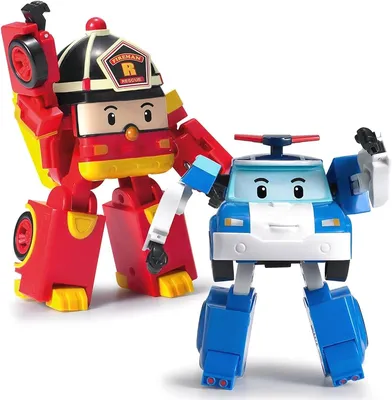 Robocar Poli Mini Transforming Robot - Helly | Thimble Toys