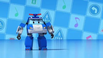 Машинка-трансформер POLI Robocar Poli Эмбер 10 см купить по цене 1199 ₽ в  интернет-магазине Детский мир