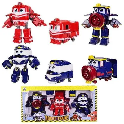 Трансформер Robot Trains Джинни 80181 купить по цене 769 ₽ в  интернет-магазине Детский мир