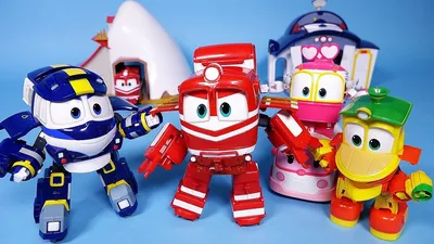 Набор игрушек Роботы Поезда из мультфильма (Robot Trains) (ID#88382765),  цена: 48 руб., купить на Deal.by