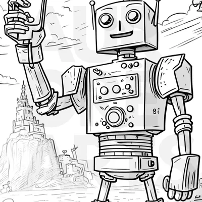 Купить первая раскраска Умка «Роботы Поезда. Робот Трейнс», цены на  Мегамаркет | Артикул: 100023968432