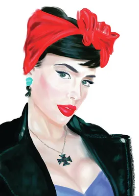 Rockabilly Girl by MrJsAIArt on DeviantArt