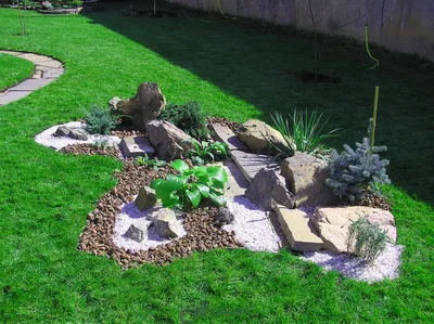 Изображение Рокарии: вдохновение для создания сада с камнями