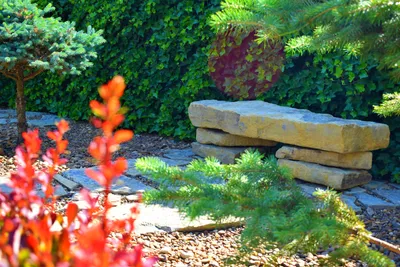 Прекрасное фото Рокарии (Сады С Камнями): каменный сад мечты