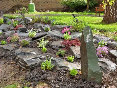 Рокария (Сады С Камнями) на изображении: сад, который наполняет душу