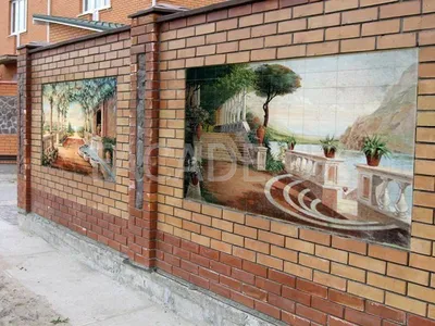 художественная Роспись стен фасадов