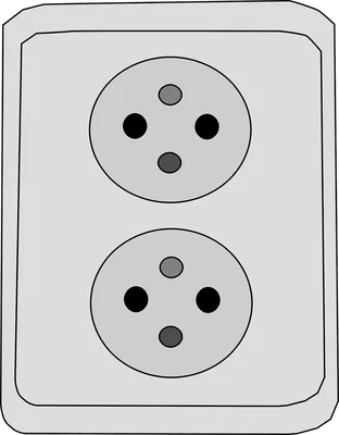 Розетка картинка для детей