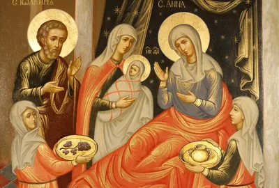 Рождество Пресвятой Богородицы, икона церкви Николая Чудотворца
