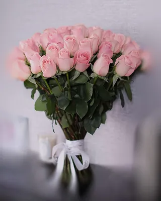 Купить розовые розы в Москве по приятной цене с доставкой - Студио Флористик