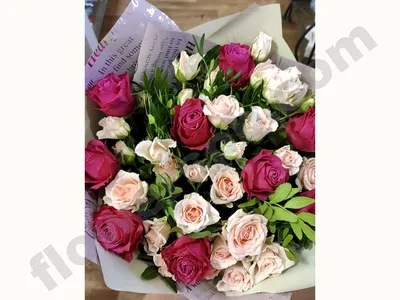 Нежно-розовая кустовая роза - купить с доставкой в Самаре в  интернет-магазине «Букет Юг»