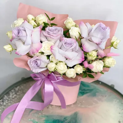 Букет нежных розовых роз - 78 фото