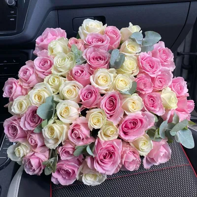 Букет цветов «Нежные розы» купить в Челябинске с доставкой - «Makilove»