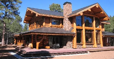 Дома из рубленного бревна - Ручная рубка из кедра и лиственницы