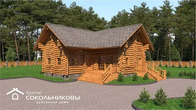 Эксклюзивные рубленные дома из бревен большого диаметра заказать в Москве