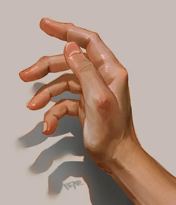 Изображение Руки женской с россыпью бриллиантов
