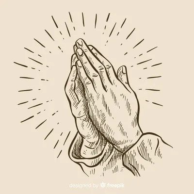 Руки в молитве: фото в формате PNG для дизайнеров