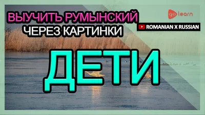 Описание картинки на румынском. - Румынский язык с Викторией Кроитору