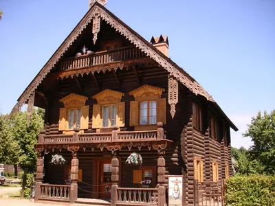 Дома в русском стиле - Деревянные дома (срубы)