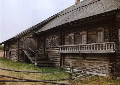 Как выглядят деревянные дома Русского севера? | Россия, как она есть | Дзен