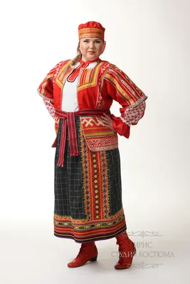 Костюм народный женский «Русский хор» - Сударушка