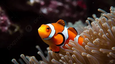 Клоунская красота: Рыба клоун на изображении