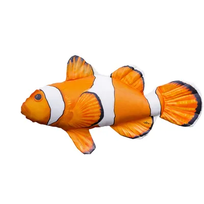 Фото рыбы клоуна с бликами на чешуе