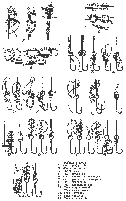 Рыбацкие узлы в картинках фотографии