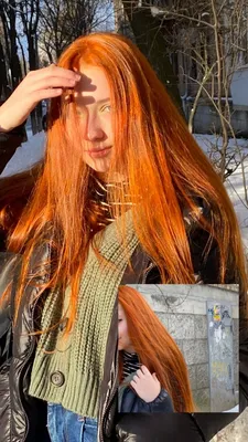 Как покрасить волосы в ярко-рыжий самостоятельно - letu.ru