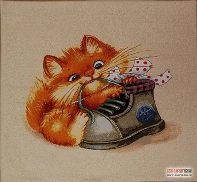 Рисунок Рыжий кот Карлсон №30348 - «Кошка, которая гуляет сама по себе»  (01.01.2024 - 19:43)