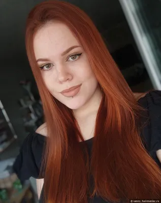 Интересные идеи балаяжа на рыжие волосы - letu.ru
