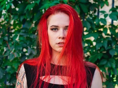 Рыжий цвет волос - 240 фото самых модных оттенков 2024