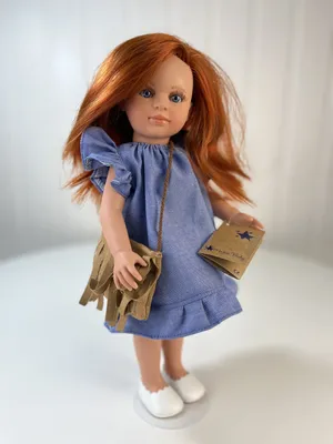 Кукла Нина, рыжие волосы, с сумочкой, 33 см , арт. 33108 купить с  бесплатной доставкой в интернет-магазине TuKiTu.ru